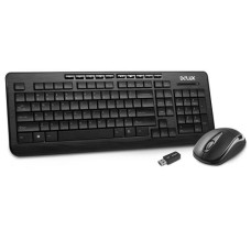 Delux OM02U Wireless USB-Bangla Multimedia Keyboard & M105GX Wireless Mouse